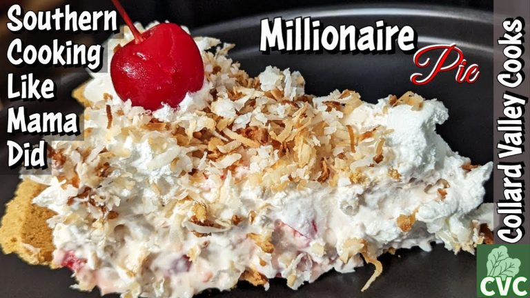 02.26.2023 Millionaire Pie, Super Easy Recipe, Collard Valley Cooks