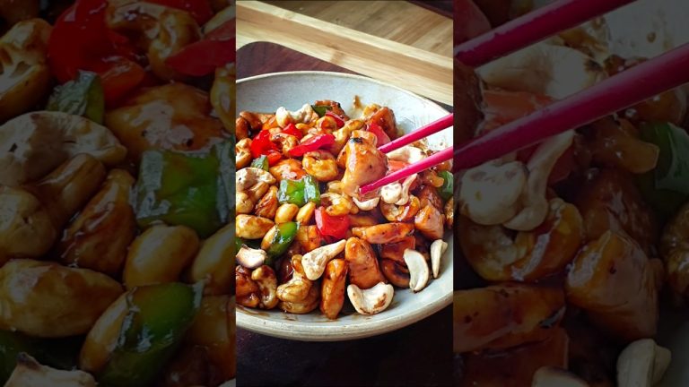 Cashew Nut Chicken 腰果鸡丁. Fast and simple recipes. #chickenrecipe #cashewchicken #cashewrecipe