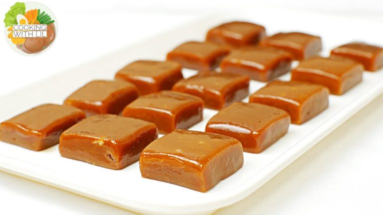 How to make Caramel with 3 ingredients only! Easy Dessert Recipes!Quick & Delicious Homemade Dessert