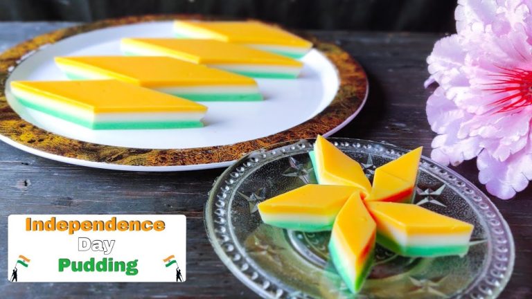 Independence Day Special Tricolour Pudding 🧡 Tricolor Food Recipes 🤍 Tricolor Dessert Recipes 💚