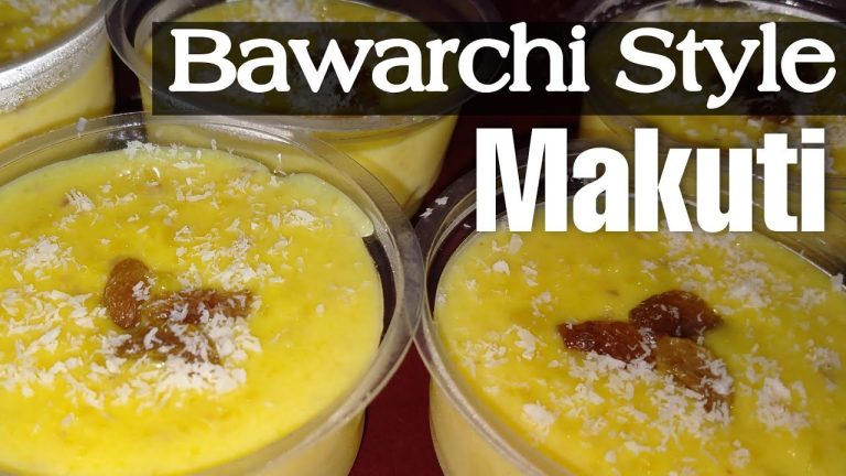 Bawarchi style wedding Makuti recipe at home|Delicious dessert recipes| How to make makuti at home