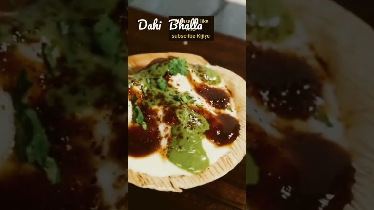 5 मिनट में दही भल्ला| Fatafat chaat recipe| Bread 🍞 dahi vada recipe|#viral #ytshort #cooking #food