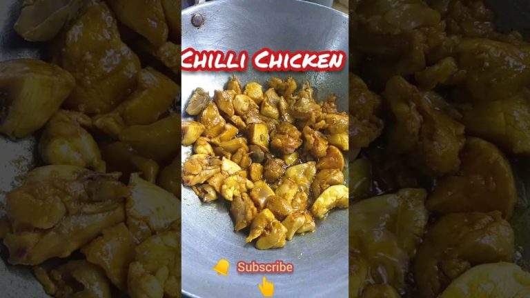 Upcoming Video 😋 Chilli Chicken Recipe 😋🐔#shorts #chillichicken #viral #chicken #recipe