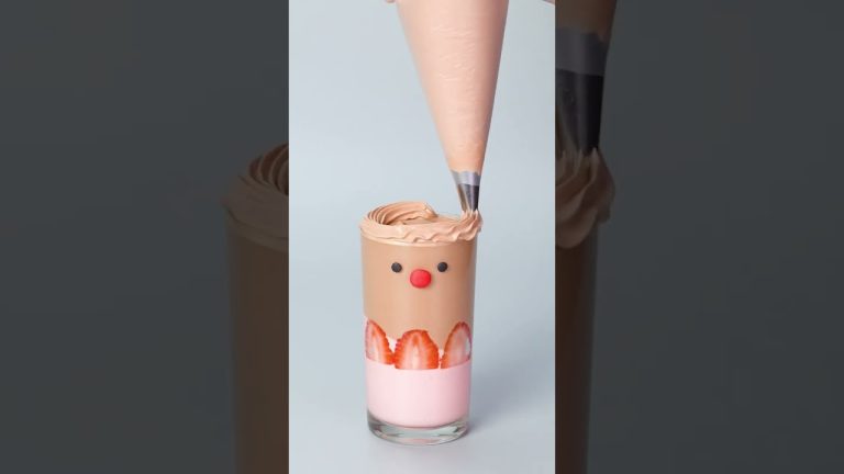 #shorts So Cute & Easy Dessert Tutorial