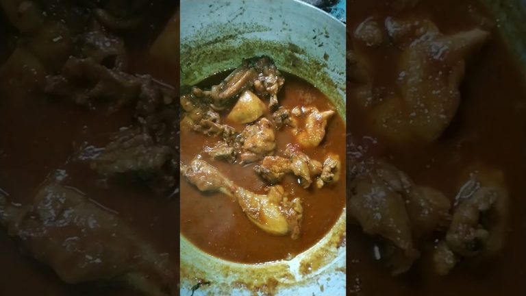 Chicken kosha in Bengali style… For more recipes subscribe my channel