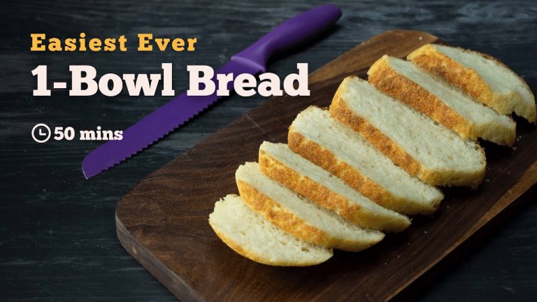 Easiest Ever 1-Bowl Bread | 1-Bowl Bread | Bread Recipes | Cookd