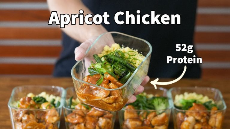 Apricot Chicken Meal Prep | The Best Meal Prep Recipe So Far