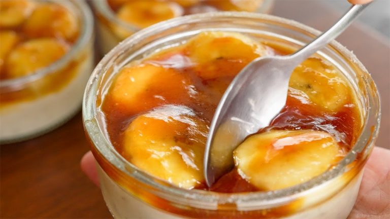 Super light and creamy Desserts in 10 minutes! Amazing fruity pudding!