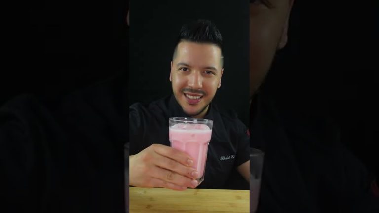 POMEGRANATE SMOOTHIE #asmr #shorts