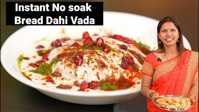 ब्रेड का ऐसा दही वड़ा आपने पहले नहीं बनाया होगा | Bread Dahi Vada | Dahi Vada Recipe  |Kabitaskitchen