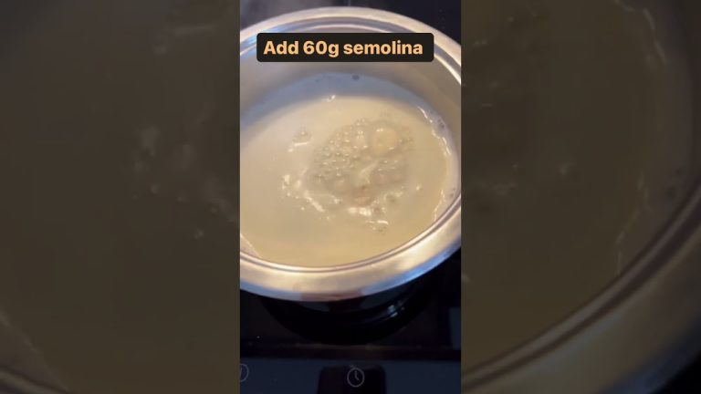 How To Make Semolina Pudding| Dessert Recipe Share😊 #shorts #shortsfeed #viral #cooking #reels