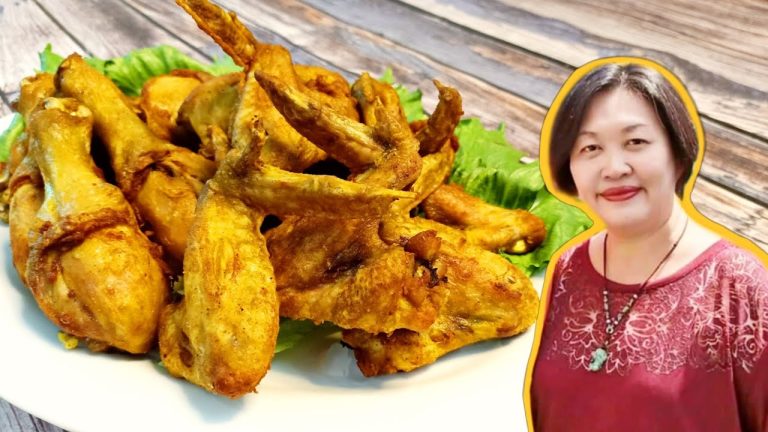 Fried Turmeric Chicken Recipe | Ayam Goreng Kunyit
