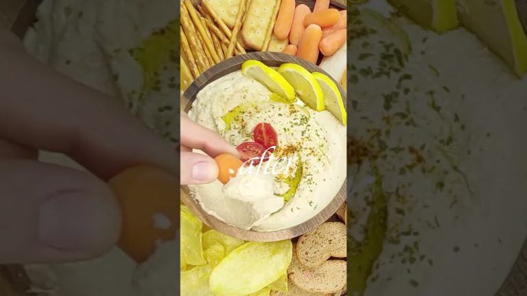 #shorts  Easy Hummus Recipe | Arabic Dessert