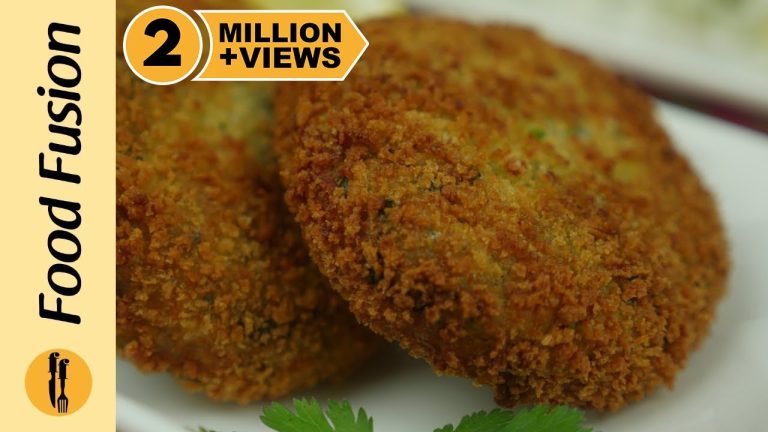 Chicken Potato kabab Recipe By Food Fusion