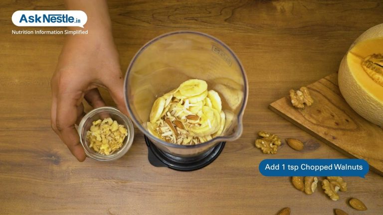 Mixed Fruit Nut Smoothie Recipes | Healthy Food Recipes | Ask Nestlé