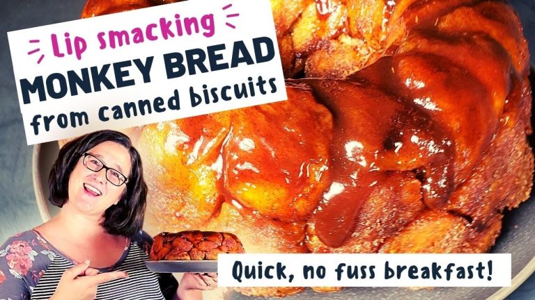 EASY MONKEY BREAD Recipe With Biscuits – Quick & Easy Monkey Bread!