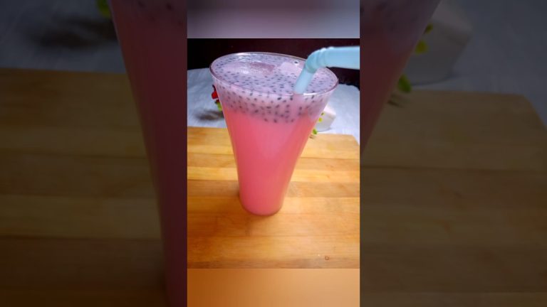 How to make rose milk / Healthy summer drink recipe #shorts #youtubeshorts
