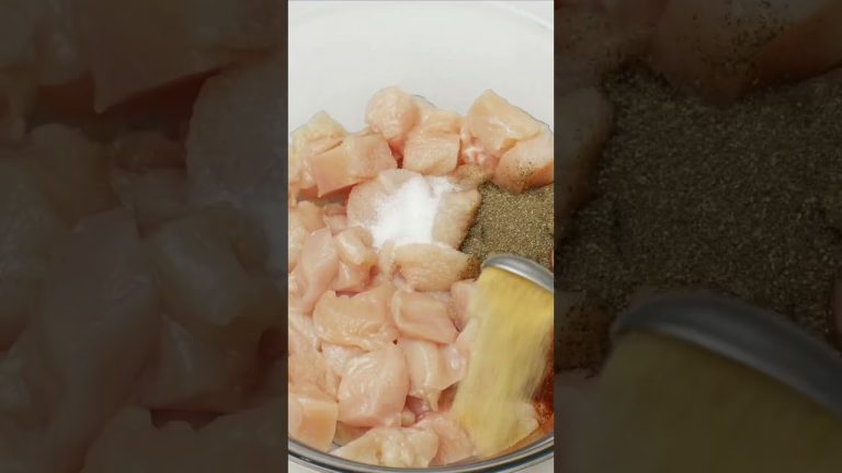 Quick N' Easy Popcorn Chicken Recipe #shorts