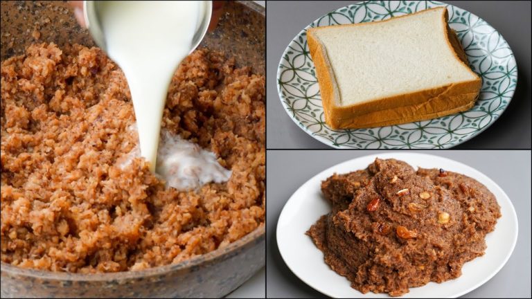 Don't Waste Leftover Bread You Can Make This Bread Halwa Recipe | Bread Dessert | Sweets Recipe