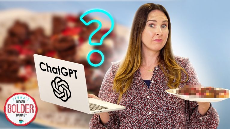 I Used ChatGPT to Bake the Most Unique Dessert Recipe