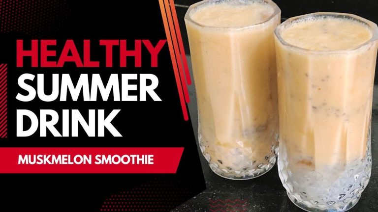 Healthy Summer Drink: How Muskmelon Smoothie Can Help You Achieve Your Weight Loss Goals