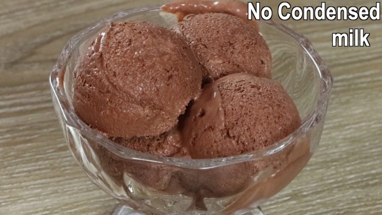 Chocolate ice cream without condensed milk  | Ice cream recipe at Home | Easy chocolate Dessert