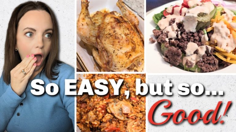 Dinner Made Easy!  You MUST try these 3 recipes! | Winner Dinners 157