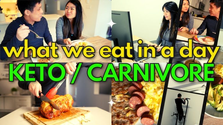 VLOG | What We Eat In A Day – Keto / Carnivore | Roast Pork Shoulder Recipe