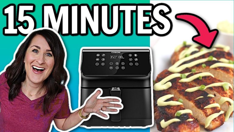 EASY 15 Minute Air Fryer DINNER RECIPES to Make When You're Short on Time