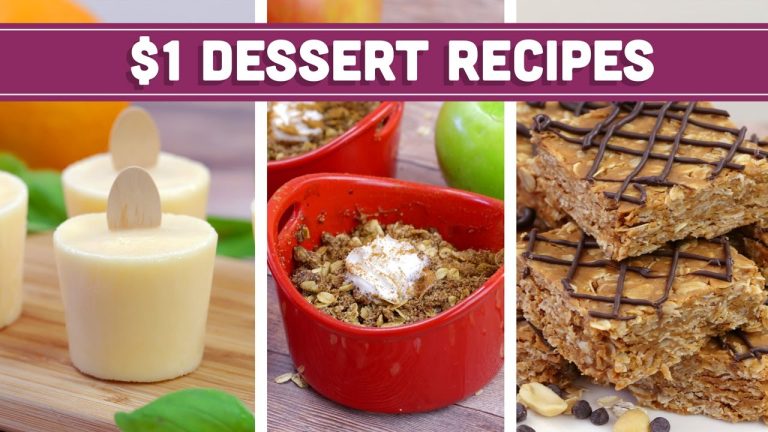 Healthy $1 Dessert Recipes – Easy Budget Meals! – Mind Over Munch