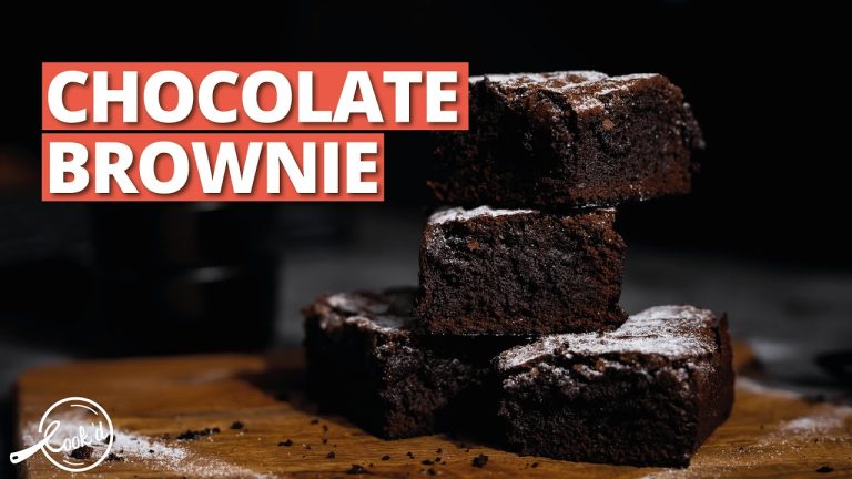 Chocolate Brownie Recipe | Easy Chocolate Brownie | Easy Dessert Recipes | Cookd