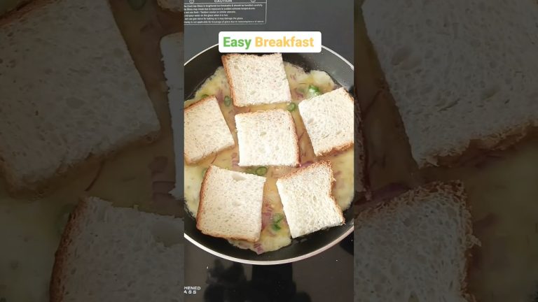 Easy Breakfast😍 | Egg And Bread Recipes😋 | #shorts #breakfast #eggbread #breakfastrecipes #recipe