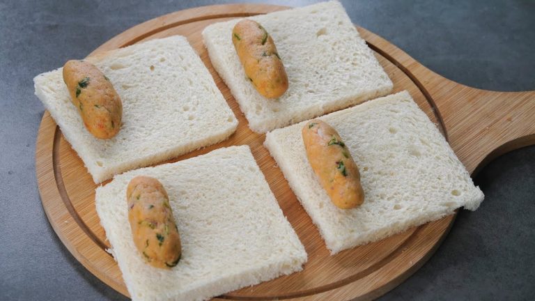 Bread Chicken Snacks Recipe | Ramzan Special recipe | Iftar Recipe | T'stove