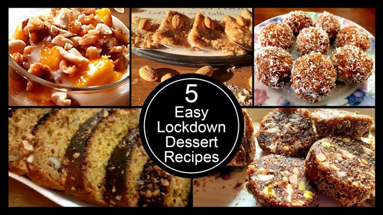 5 Easy Dessert Recipe | लॉकडाउन के लिए आसान मिठाई| Instant Dessert Recipes | Easy Sweets