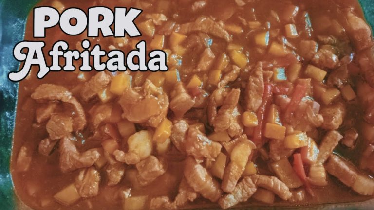 Mapapasarap ka talaga Ng kain sa PORK afritada| how to cook pork afritada