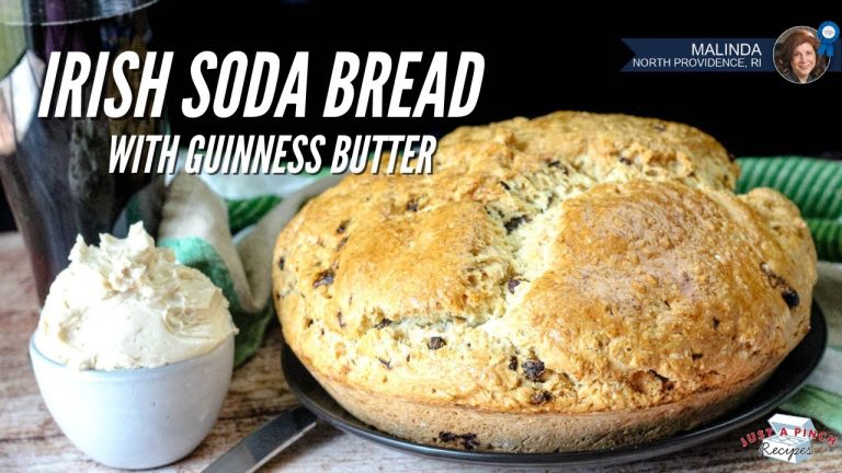 🍀🍀Irish Soda Bread And Guinness Butter Recipe🍀🍀