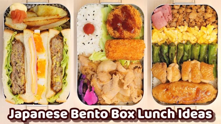 Japanese BENTO BOX Lunch Ideas #9 – Yakitori Bento etc. Recipes for Beginners
