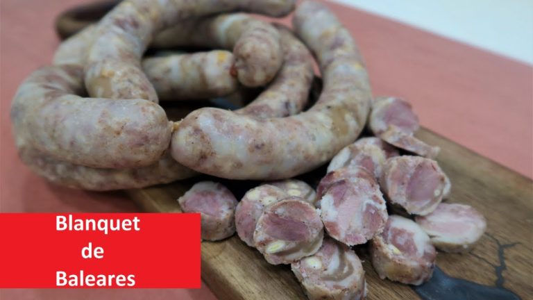 Balearic Islands sausage, Blanquet de Baleares. 1001 Greatest Sausage Recipes.