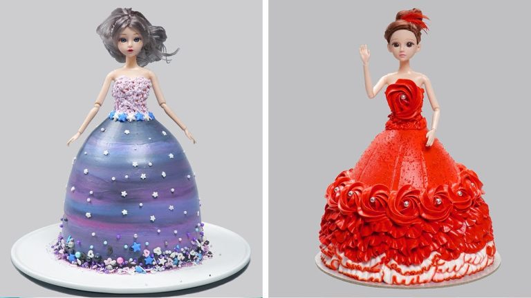 How To Make Princess Cake for Birthday | Easy Dessert Recipes by Yummy Pastry