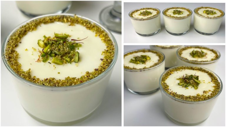 Muhallabia – Popular Tukrish creamy Milk pudding Recipe 🙂