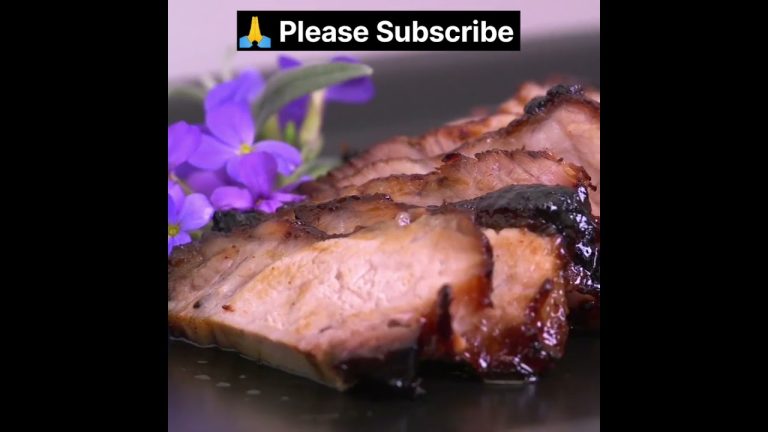 How to make roasted crispy pork Crackling || #shorts #youtubeshorts #pork #porkbelly #porkrecipe