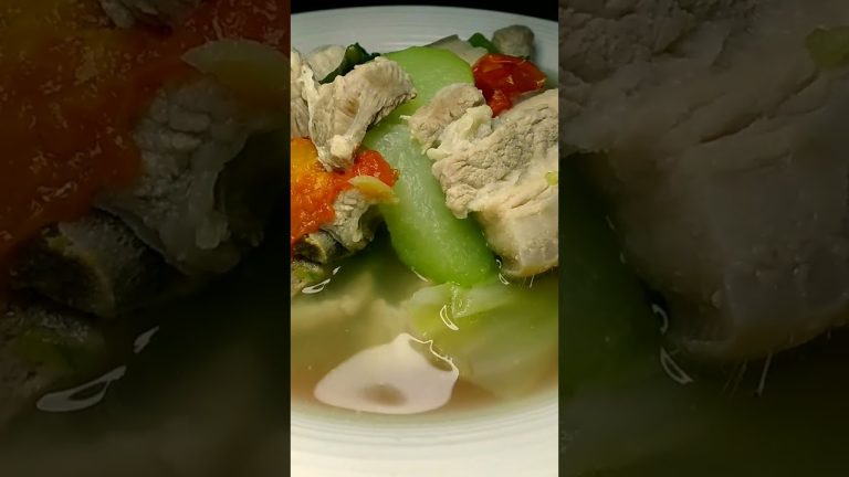 Pork Soup || Sabaw is Life  #shorts