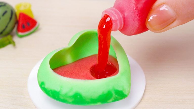🍉 Fresh Miniature Watermelon Cake Decorating | Yummy Miniature Watermelon Dessert Recipe For Summer