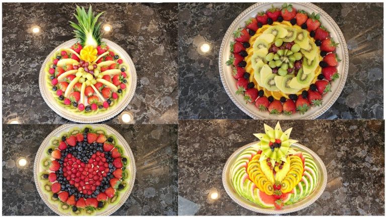 Healthy Fruit Platter 8/ Fruit Salad Recipes/ Dessert Recipes