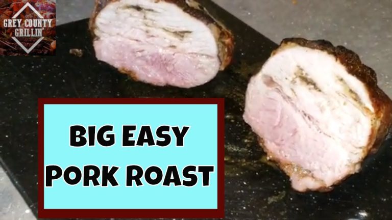 Pork Loin Roast | Char Broil Big Easy | Pork Loin Recipe