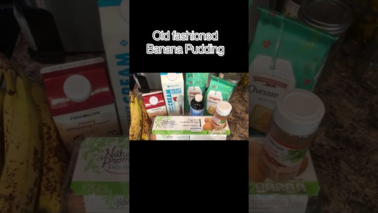 Banana Pudding the  way Grandma Did easy dessert recipes food easy recipe