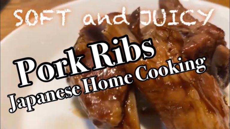 Pork Belly Ribs Recipe | Popular Japanese Recipes | Honest Japanese Cooking