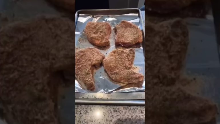 Oven Cooked Pork Chops #shorts #pork #porkchoprecipe