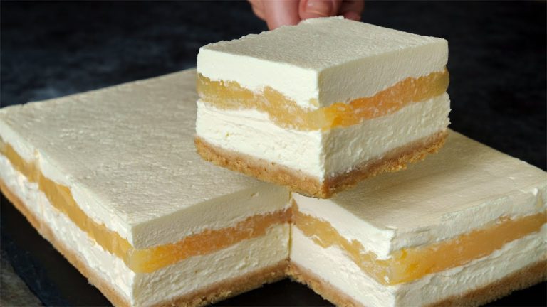 This is the best dessert I have made! No bake No gelatine it melts in mouth, Lemon cheesecake recipe