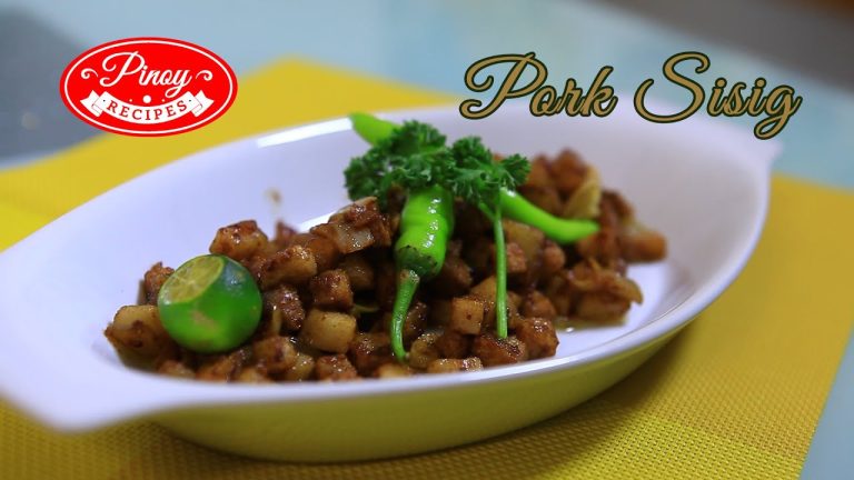 Pork Sisig Pinoy Recipe : No Grill anymore in cooking Pork Sisig | Pinoy Recipes
